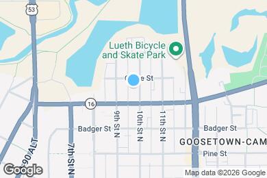 Map image of the property - 617 10th St N