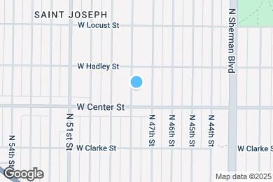 Map image of the property - 2730 N 48th St