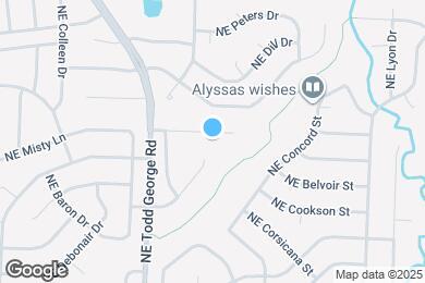 Map image of the property - 1909 NE McKee Ln