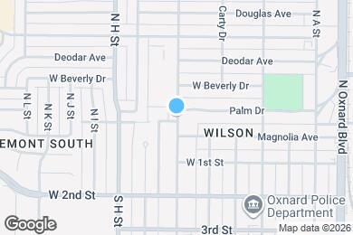 Map image of the property - 303 N F St