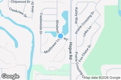 Map image of the property - 7771 Mistflower Ln