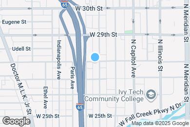 Map image of the property - 349 W 28th St