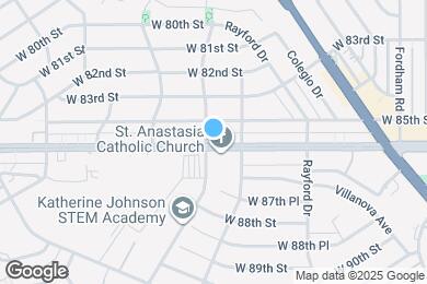 Map image of the property - 7395 W Manchester Ave