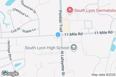 Map image of the property - 61035 11 Mile Rd