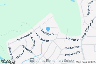 Map image of the property - 2557 Saratoga Dr