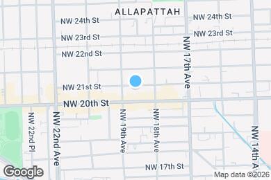 Map image of the property - 1864 NW 21st St