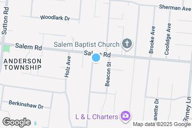 Map image of the property - 1178 Bruce Ave