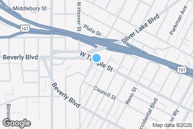 Map image of the property - 252 N Hoover