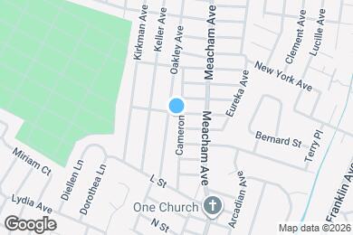 Map image of the property - 1379 E St