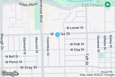 Map image of the property - 1016 Crocker St