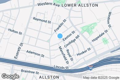Map image of the property - 67 Easton St