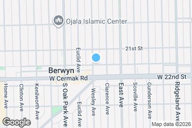 Map image of the property - 2125 Wesley Ave