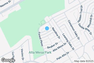 Map image of the property - 2942 Mesa View Dr