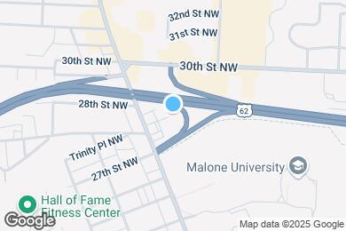 Map image of the property - Parkway Loft