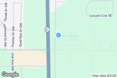 Map image of the property - Cottonwood Apartments