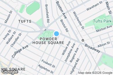 Map image of the property - 15 Bay State Ave