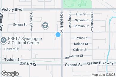 Map image of the property - 6219 Reseda Blvd