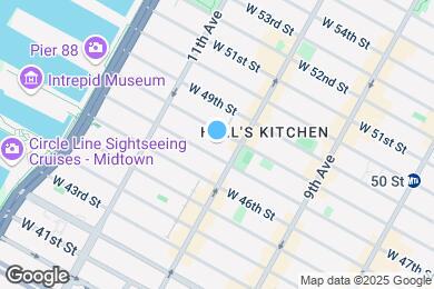 Map image of the property - 505 W 47th St
