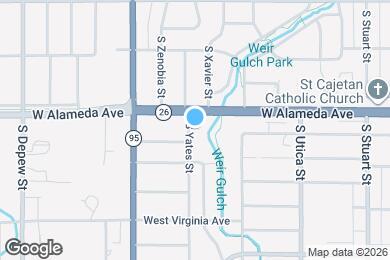 Map image of the property - 324 S Yates St