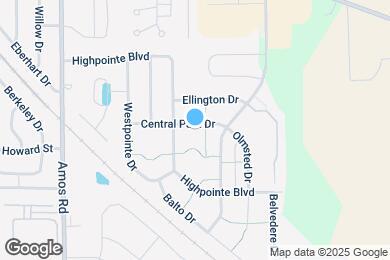 Map image of the property - 1313 Central Park Dr