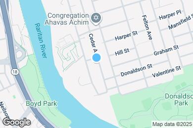 Map image of the property - 410 Cedar Ave