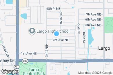 Map image of the property - 516 3rd Ave NE