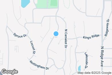Map image of the property - 517 N Clayview Dr