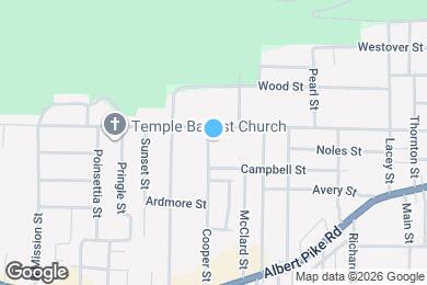 Map image of the property - 320 Cooper St
