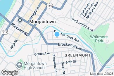 Map image of the property - 421 Pennsylvania Ave
