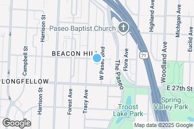 Map image of the property - 2608 W Paseo Blvd