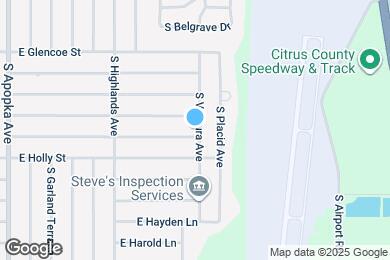 Map image of the property - 6763 E Gurley St