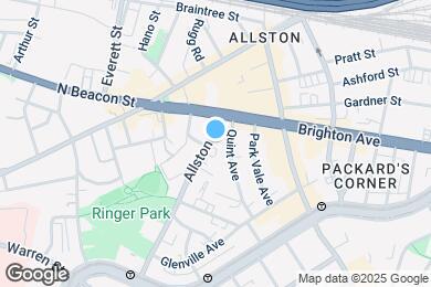 Map image of the property - 18 Allston St