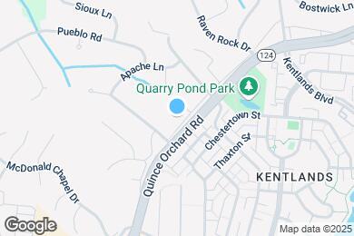Map image of the property - 1018 Quince Orchard Road