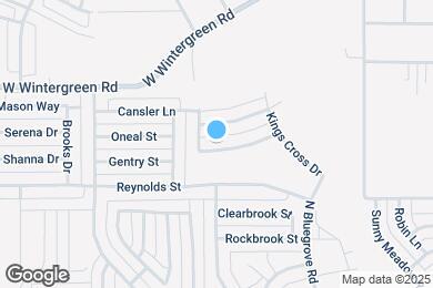 Map image of the property - 1567 Nottingham Dr