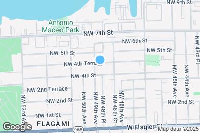 Map image of the property - 4878 NW 4th Ter