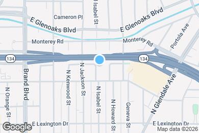 Map image of the property - 626 N Isabel St