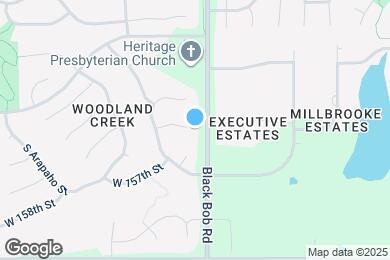 Map image of the property - 15113 W 156th Terrace