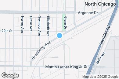 Map image of the property - 1219 Broadway Avenue