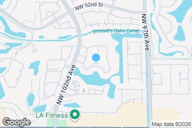Map image of the property - 9937 NW 47th Ter
