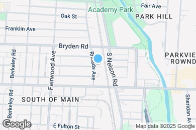 Map image of the property - 1888 E Rich St