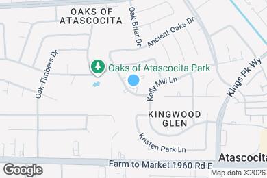 Map image of the property - 19322 Oak Station Dr