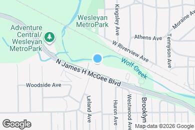 Map image of the property - 1816-1816 N James H McGee Blvd