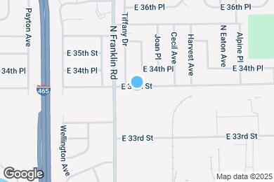Map image of the property - 8041 E 34th St