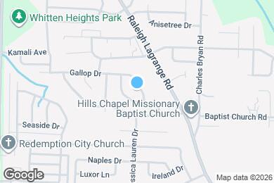 Map image of the property - 1247 Grange Way Dr
