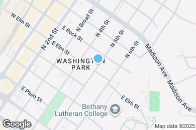 Map image of the property - 614 N 5th St