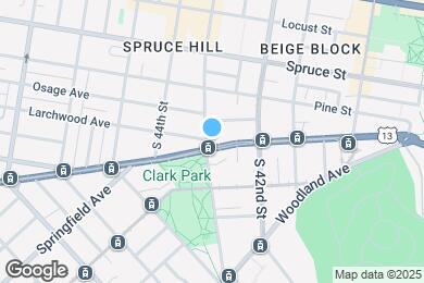 Map image of the property - 4237 Baltimore Ave