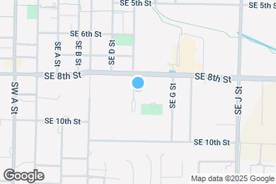 Map image of the property - 809 SE E Ct
