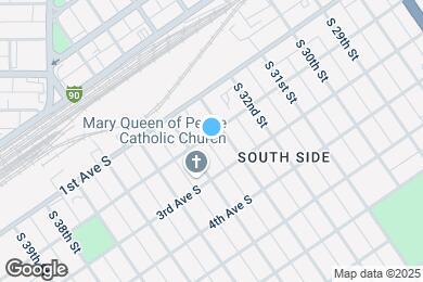 Map image of the property - 3312 2nd Ave S
