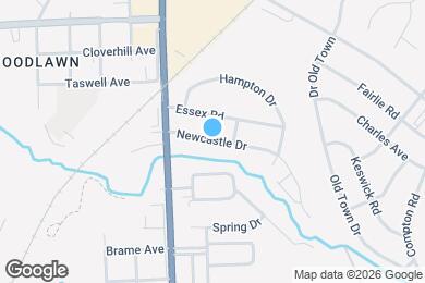 Map image of the property - 113 Newcastle Dr