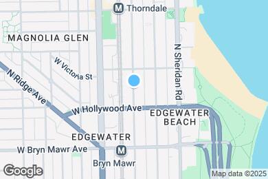 Map image of the property - 5748 N Winthrop Ave